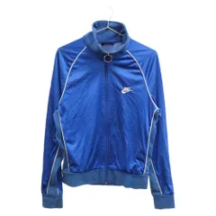 NIKE (ナイキ) 80S 紺タグ USA製 ジップアップトラックジャケット ブルーのサムネイル