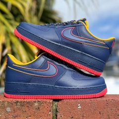 NIKE AIR FORCE 1 LOW 'RETRO PACK' 'NBA ALL STAR 2025' 'WARRIORS' ナイキ エア フォースワン スニーカー ウォーリアーズ 【MEN'S】 navy/red/gold HV5752-410