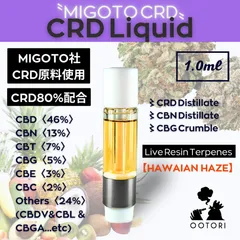 原料 CRD 10g 高濃度リキッド作成 CBD etc. リラクゼーション