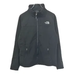 THE NORTH FACE  TNF APEX ノースフェイス ソフトシェルジャケット アウトドア ブラック(レディースL)中古 古着 V4952