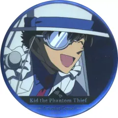 【中古】バッジ・ピンズ 怪盗キッド(笑顔) 「名探偵コナンプラザ トレーディングジュエリー缶バッジ コナン＆キッド」