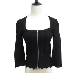 ALAIA アライア ブラック テーラード ジャケット チノ タイトシェイプ ALAÏA レザー ラウンドブレザー | ジャケット | アライア JP