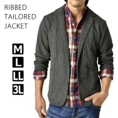 テーラードジャケット 《31チャコール》 新品 未使用 メンズ ストレッチ 畔編み ビジネス リモート ゴルフ ゴルフウェア リブ編みカット素材【D2L】【ゆうパケット】 ファッション