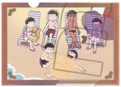 【中古】クリアファイル 6つ子(海) 「おそ松さん クリアファイルコレクション」
