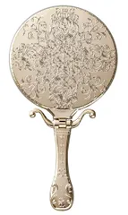 ヤマムラ トゥウインクルハンドミラー Y-1505 ゴールド