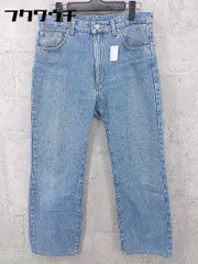 ◇ Wrangler ラングラー ストレート ジーンズ デニム パンツ サイズ32 ライトブルー レディース 【中古】 【1002801167523】