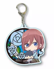 【中古】キーホルダー・マスコット(キャラクター) 中野三玖 ぎゅぎゅっとちょいデカアクリルキーホルダー 「五等分の花嫁」
