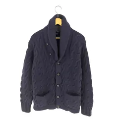 ポロバイラルフローレン Polo by RALPH LAUREN HAND KNIT ショールカラー カーディガン メンズ import：L 