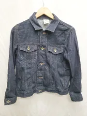 ◇ Θ niko and … ニコアンド カジュアル 長袖 デニム ジャケット Gジャン サイズ4 ネイビー系 レディース P  【1409090023583】