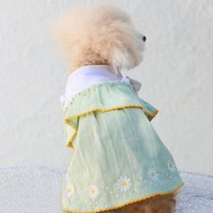 犬と生活　刺繍ワンピースクール