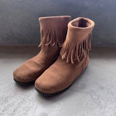 MINNETONKA ミネトンカ フリンジショートブーツ