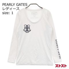 PEARLY GATES パーリーゲイツ 長袖 モックネック 白 サイズ7 XL - メルカリ