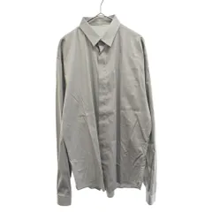 Dior HOMME (ディオールオム) スタンダード カラー 長袖シャツ グレーのサムネイル