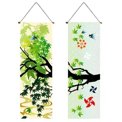 2025年最新】掛軸 対の人気アイテム - メルカリ