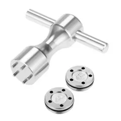 スコッティ キャメロン バター用ウェイト ウェイト2個＋Tレンチセット 25g/30g/35g/40g 現行モデル対応　シルバー