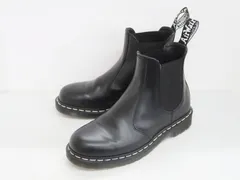 Dr.Martens ドクターマーチン 2976 ホワイトステッチ チェルシーブーツ　美品　UK8