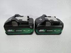 ハイコーキ　マルチボルトバッテリ36V4.0Ah BSL36B18X　2個セット 未使用品　未使用品のサムネイル
