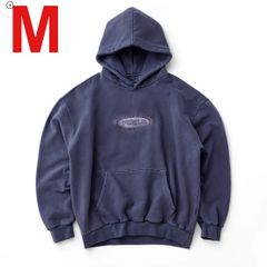Feels 上杉柊平 PIGMENT DYE HOODIE NAVY Mサイズ