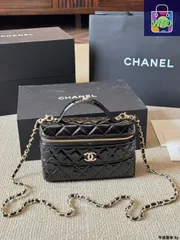 【今日特価】Chanel 25C ハンドルボックスバッグ メイクバッグ-WTO輸入2