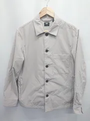 ◇ ⊇ UNIQLO×Theory ユニクロ×セオリー 限定コラボ 長袖 感動シャツジャケット サイズS ライトグレー系 メンズ E  【1411130008030】