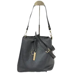 MONO COMME CA モノコムサ 2way ハンドバッグ  ショルダーバッグ ブラック 黒色 フェイクレザー 合成皮革 レディース ゴールド金具