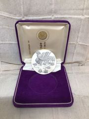 純銀　天皇皇后両陛下金婚式記念メダル 昭和49年 M-1122