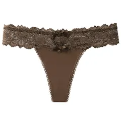 tバック レディース サテン 編み上げ風 リボン レース 透けない ストレッチ 大きいサイズ セクシー エレガント ツルツル 艶 Tback おしゃれ プレゼント rt-001