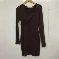 SLY スライ ワンピース ミニスカート 030DSH73-5510 CROSS NECK MINI OPのサムネイル