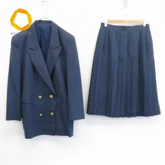 DORMEUIL ドーメル ヴィンテージ セットアップ スカートスーツ 金釦 876896i