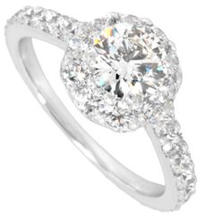 グラフ GRAFF アイコンラウンド リング 指輪 ダイヤモンド 0.50ct 約6号 K18WG 2.5g ホワイトゴールド エンゲージメント レディース【中古】