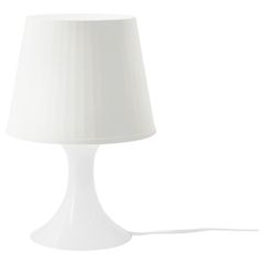 LAMPAN ラムパン テーブルランプ, ホワイト IKEA