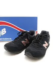NEW BALANCE ニューバランス WL574CHD ローカットスニーカー ブラック 25.5cm