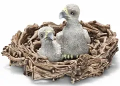 【中古】フィギュア ワシ(仔/巣の中) 「Schleich-シュライヒ-」 NO.14635