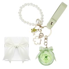 [Sanquuqoo] 2024新規アップグレード ミニ型 プリザーブドフラワー キーホルダー 枯れない花 女性 友達 彼女 妻 かわいいミニ 直径4CM 贈り物 誕生日 クリスマス ホワイトデー 記念日 バレンタインデー Valentine ひな祭り 退 0