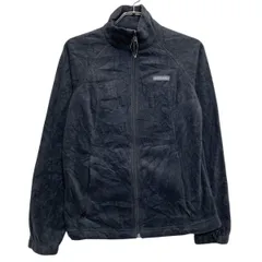 Columbia フリースジャケット コロンビア M ブラック 防寒 アウトドア フルジップ 古着卸 アメリカ仕入 a611-7109