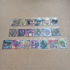 ドラゴンボール 超戦士シールウエハース超 激突の戦士たち １９枚