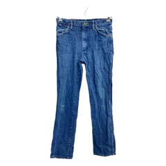 Wrangler カウボーイ ロングパンツ W31 ラングラー インディゴ コットン メキシコ製 古着卸 アメリカ仕入 2501-558