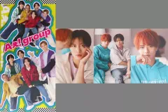 【中古】ポスター 両面ピンナップポスター(三つ折) Aぇ! group/浮所飛貴＆那須雄登(美 少年) Myojo 2024年7月号増刊 ちっこいMyojo 綴じ込み付録