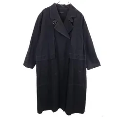 ロートレアモン トレンチコート 9号 ブラック系 LAUTREAMONT レディース 古着 【231109】