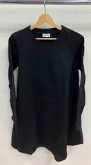 MONCLER 長袖ワンピース ブラック D20938550800 809BE 