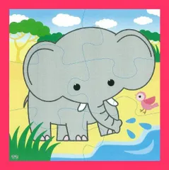 ★スタッフおすすめ★くもん出版 くもんのジグソーパズル STEP1 だいすき どうぶつ 知育玩具 おもちゃ 1.5歳以上 KUMON