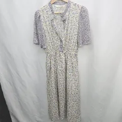 ◇ ⊂ RAY CASSIN レイカズン 柄あり 半袖 ロング丈 ワンピース サイズF マルチカラー レディース E  【1505220009226】