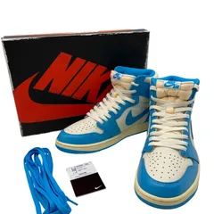 【中古品】NIKE ナイキ DZ5485-402 AIR JORDAN 1 RETRO HIGH OG ″UNC REIMAGINED