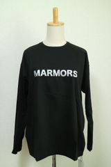 新品未使用 marmors 23SS Logo Long T-SHIRT マルモア ロゴ ロング Tシャツ ブラック TEE