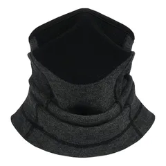 [Pawinpaw] フェイスカバー 冬 バイク ネックウォーマー ネックガード メンズ 防寒防風【ストレッチ性・エアーメッシュ構造・息苦しくない・通気性・暖かい】保温 春 秋 冬 男女兼用 通勤/通学/自転車/バイク/アウトドア/スキー/登山(ダークグレ