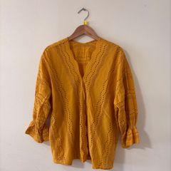(25305)　CLAUDEMICHEL クロードミシェル　コットン ブラウス
