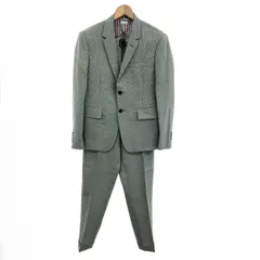 希少)THOM BROWNE グレー スーツ セットアップ　サイズ0 THOM BROWNE - 美品 トムブラウン THOM BROWNE セットアップ