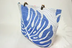 【B22】モンテスラのトートバック／ハワイアンキルト