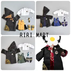 オビツ11　魔法使い風お洋服　アウター+ワンピース+シャツ+ネクタイ+靴下　ねんどろいどどーる アウトレット