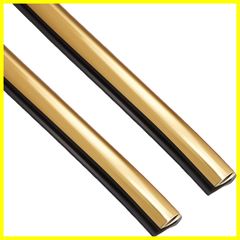 【人気商品】ジャスパJASPA) クリエイト U字型 ドアモール キズ防止 全長6m 幅10mm ゴールド 日本製 X325